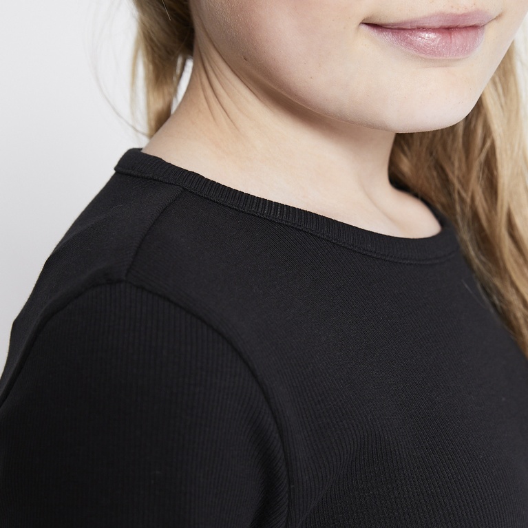 Ribbed top "Ramona" Black